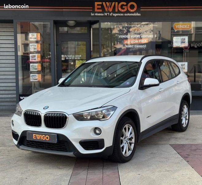 BMW X1 18D 150ch LOUNGE X Drive Blanc de 2017