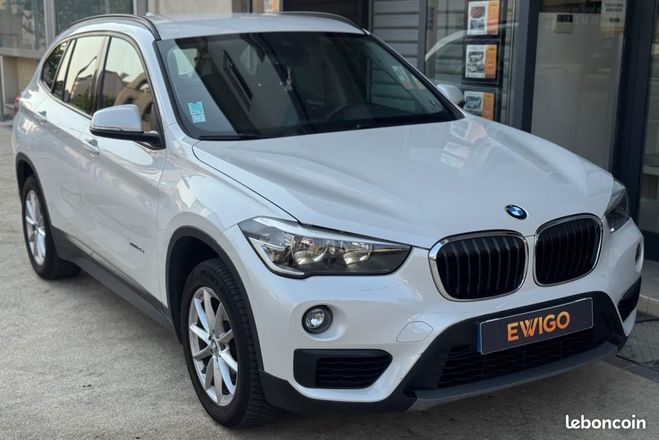 BMW X1 18D 150ch LOUNGE X Drive Blanc de 2017