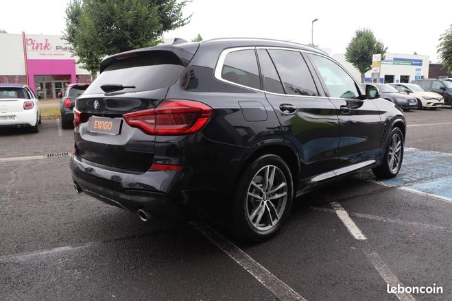 BMW X3 2.5 d 230 pack m xdrive bva toit ouvrant Noir de 2018