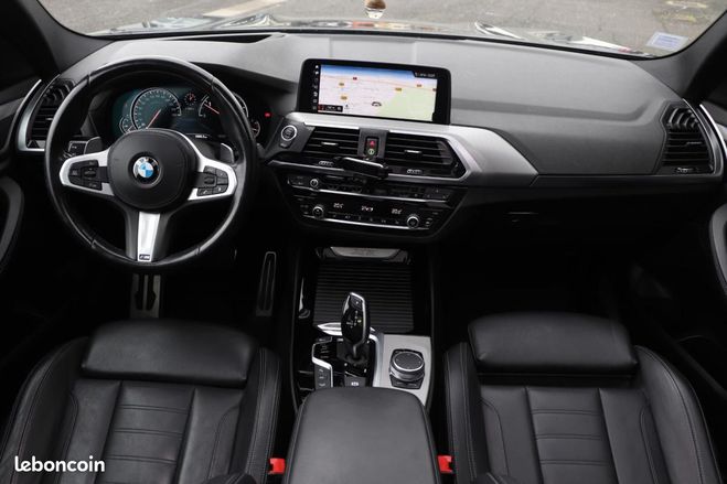 BMW X3 2.5 d 230 pack m xdrive bva toit ouvrant Noir de 2018