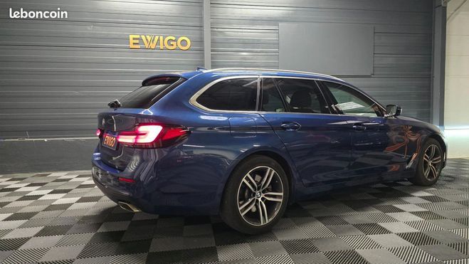 BMW Serie 5 Touring 2.0 520 D 190 HYBRID 48VOLT MHEV Bleu de 2022