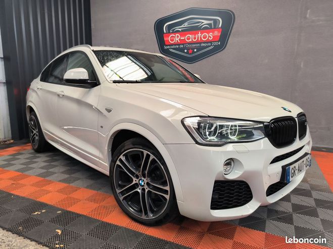 BMW X4 3l D 258ch M-SPORT x-drive 185000km gara Blanc de 2015