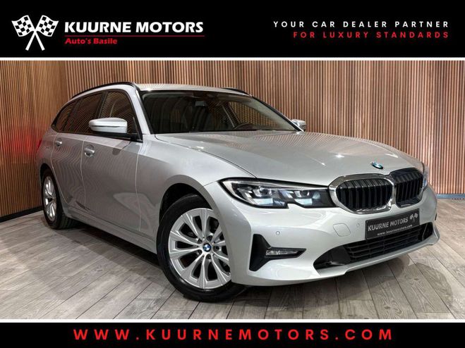 BMW Serie 3 Touring 318 d Alu17-Leder-Cam-GPS-Bt- Argent Mtallis de 