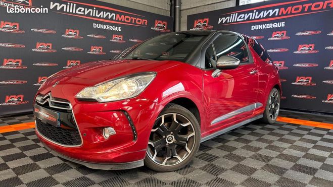 Citroen DS 3 ds3 so chic 1.6 hdi 90 cv garantie 6 m Rouge de 2011