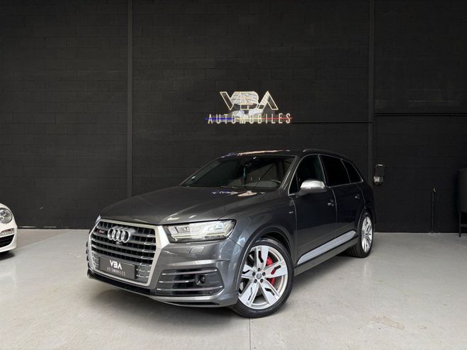 Audi SQ7 (2) 4.0 TDI 435ch quattro tiptronic 7pl Gris Fonc de 2016
