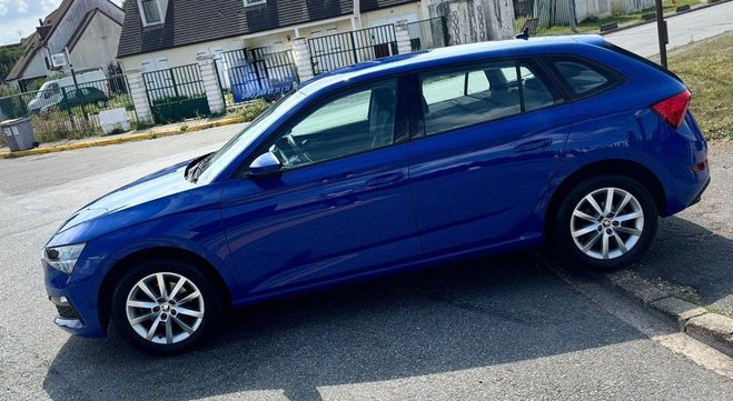 Skoda Scala AMBITION 1.0 TSI 110CV BVA7 01/2023 1165 Bleu Mtallis de 2023