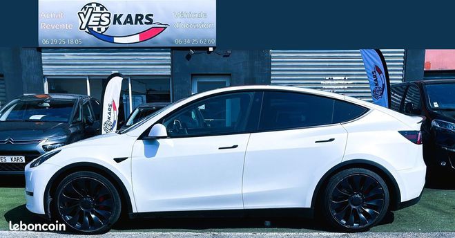 Tesla Model Y Performance AWD Blanc de 2022