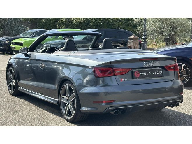 Audi S3 Cabriolet Quattro 2.0 TFSI 300 S-tronic  GRIS FONCE de 2015