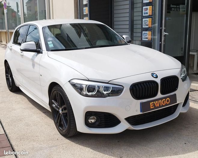 BMW Serie 1 118I 136CH M SPORT BVA SIEGES CHAIFFANTS Blanc de 2019