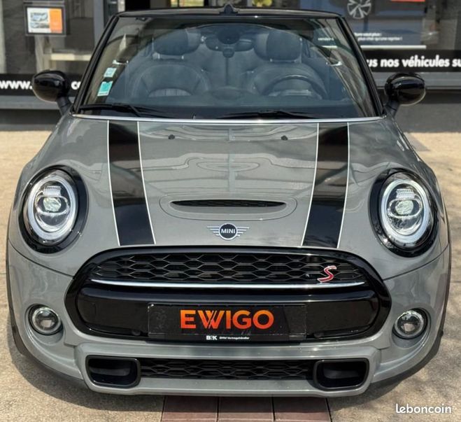 Mini One Cabrio 2.0 192CH COOPER S Gris de 2020