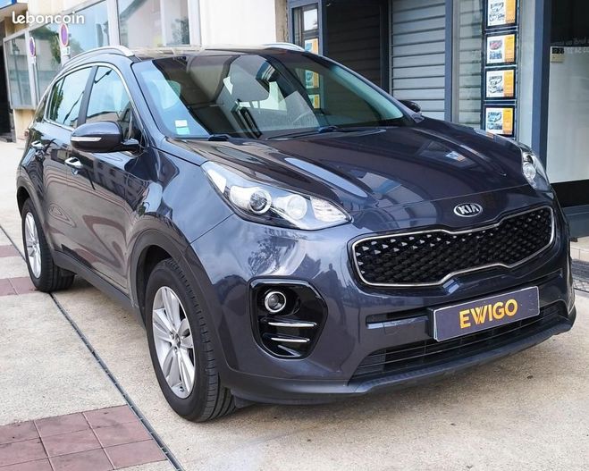 Kia Sportage 1.7 CRDI 141CH ACTIVE 4X2 DCT BVA CARPLA Gris de 2017
