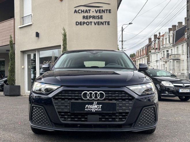 Audi A1 Sportback 1.0 25 TFSI - 95 - BV S-Tronic Bleu fonc de 2020