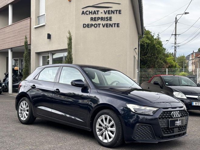 Audi A1 Sportback 1.0 25 TFSI - 95 - BV S-Tronic Bleu fonc de 2020