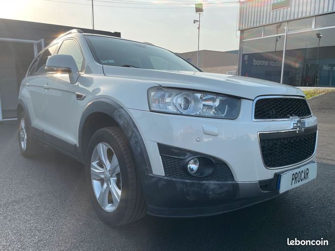 Chevrolet Captiva 2.2 vcdi 163 lt  7 places Blanc de 2012