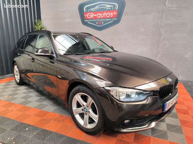 BMW Serie 3 Touring 316d 115ch sport line 170000km g Marron de 2016