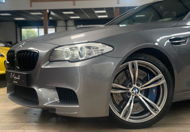 BMW M5 (F10) 4.4 TURBO V8 DKG7 560CH - ENTRETIE Gris Mtallis de 2013