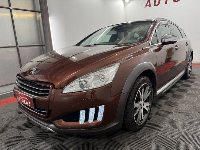 Peugeot 508 HYBRID4 2.0 HDi 163ch AUTO   Electric 37 Marron de 2012