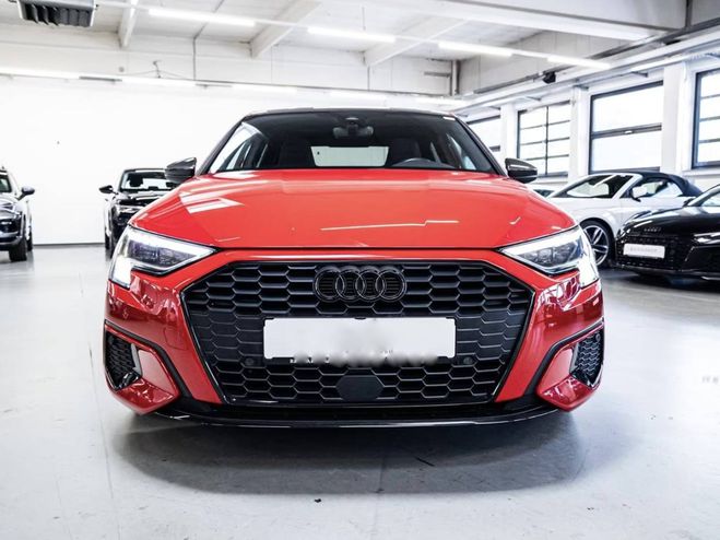 Audi A3 Berline III 30 TDI 116ch S line Plus Eur Rouge Mtallis de 2021