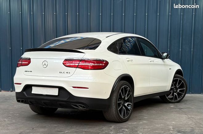 Mercedes GLC Coup 43 AMG 367 ch Garantie 1 an Parfai Blanc de 2018