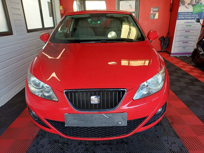 Seat Ibiza 1.6 tdi 130000KMS Rouge de 2011