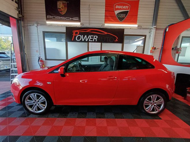 Seat Ibiza 1.6 tdi 130000KMS Rouge de 2011