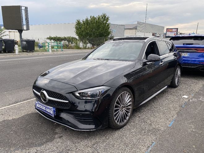 Mercedes Classe C BREAK 220 d 9G-Tronic AMG Line Noir de 2022