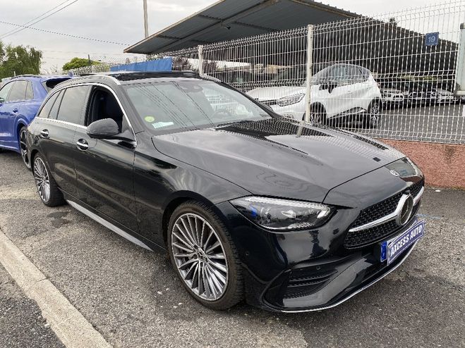 Mercedes Classe C BREAK 220 d 9G-Tronic AMG Line Noir de 2022
