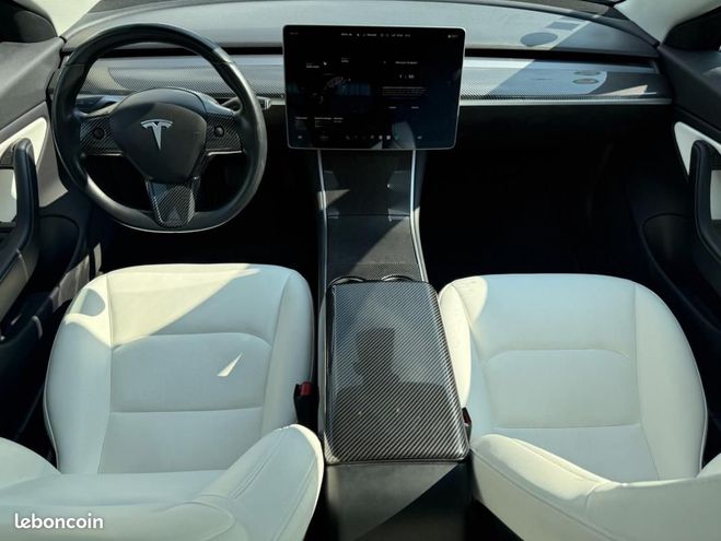 Tesla Model 3 462CH 82KWH GRANDE-AUTONOMIE 4WD BVA Noir de 2019