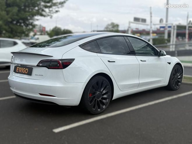 Tesla Model 3 PERFORMANCE DUAL MOTOR 82KWH GRANDE-AUTO Blanc de 2020