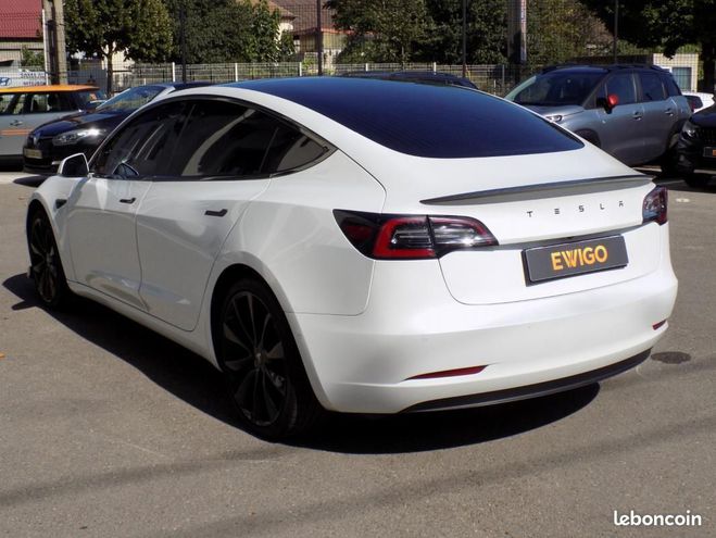 Tesla Model 3 PERFORMANCE DUAL MOTOR AWD 75 KWH Blanc de 2019