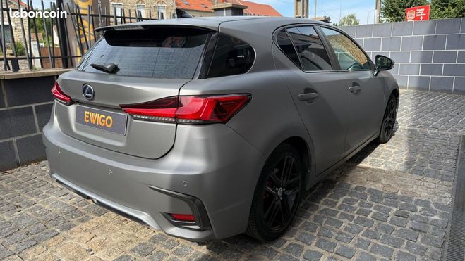 Lexus CT 200h LUXE COVERING GRIS MAT CARPLAY Noir de 2020
