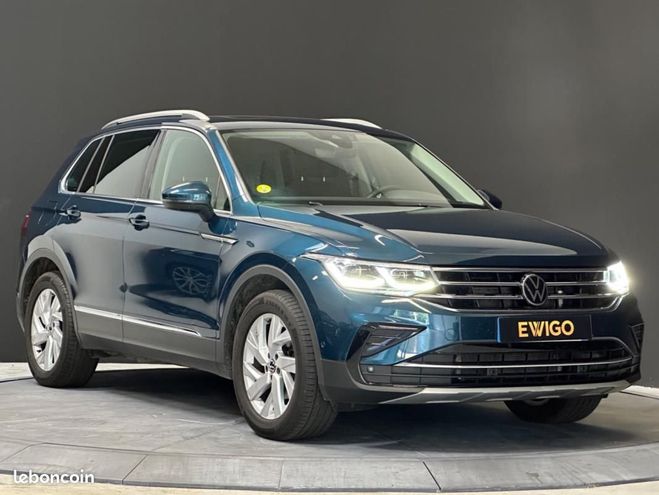 Volkswagen Tiguan 2.0 TDI 150ch DSG ELEGANCE Bleu de 2022