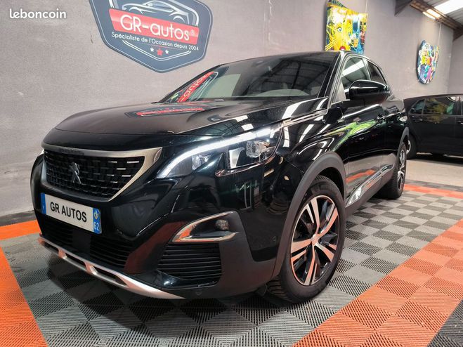 Peugeot 3008 1.5l 130 hdi gt-line 91000km garantie 12 Noir de 2019