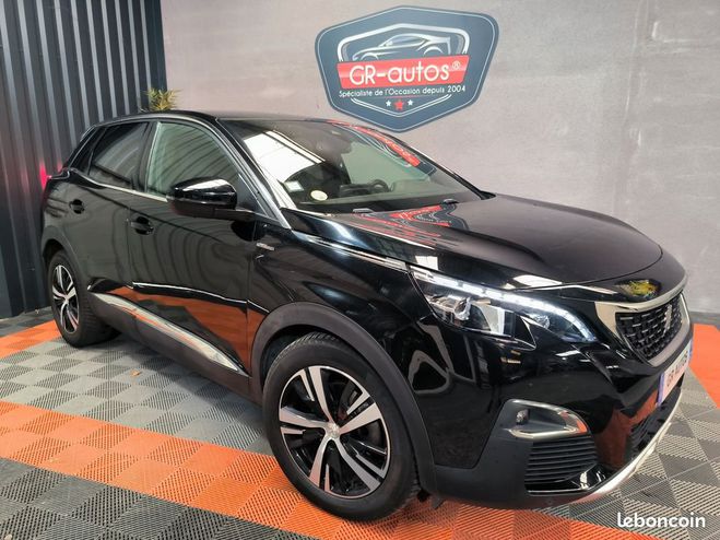 Peugeot 3008 1.5l 130 hdi gt-line 91000km garantie 12 Noir de 2019