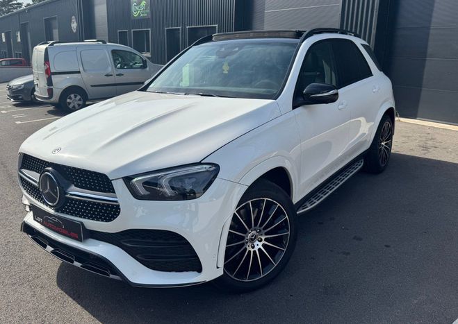 Mercedes GLE 300 d 245ch AMG Line 4Matic 9G-Tronic BLANC de 2019