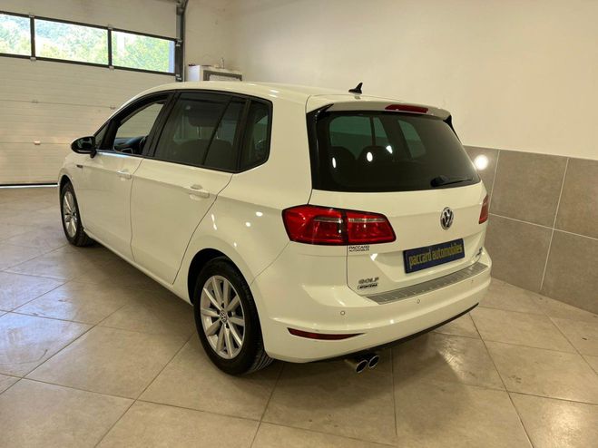 Volkswagen Golf Sportsvan tsi 125CV bluemotion technolog BLANC de 2015