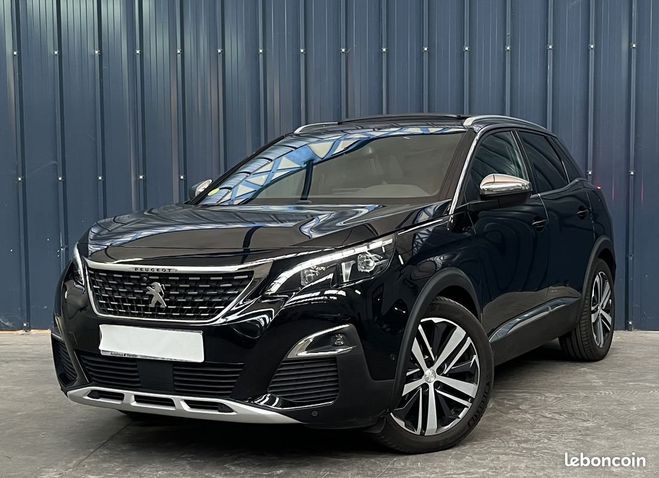 Peugeot 3008 GT 180ch 2.0L HDI Boite Automatique Gara Noir de 2017