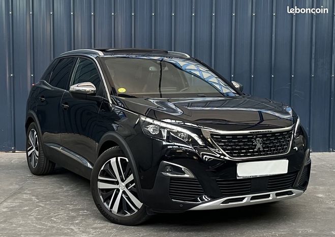 Peugeot 3008 GT 180ch 2.0L HDI Boite Automatique Gara Noir de 2017