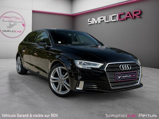 Audi A3 Sportback 2.0 TDI 150 S Line Noir de 2017