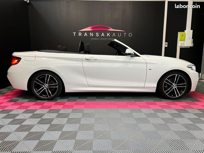 BMW Serie 2 CABRIOLET F23 LCI2 218d 150 ch BVA8 PACK Blanc de 2020
