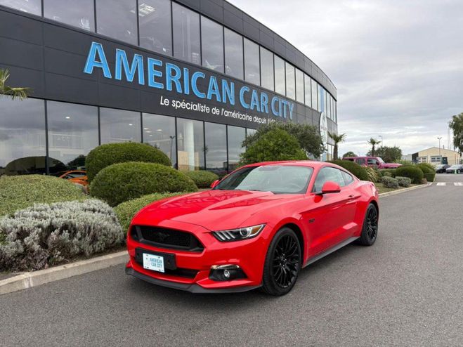 Ford Mustang GT FASTBACK PREMIUM V8 5.0L BVA Rouge de 2017