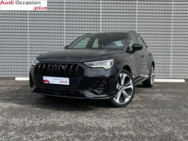 Audi Q3 35 TDI 150 ch S tronic 7 S line Noir de 2022