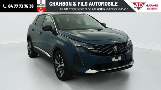 Peugeot 3008 Hybrid 136 e-DCS6 Allure Pack Bleu de 2024