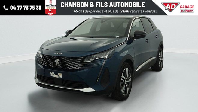 Peugeot 3008 Hybrid 136 e-DCS6 Allure Pack Bleu de 2024