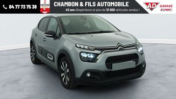  Voir détails -Citroen C3 PureTech 110 ch BVM6 Max à  La Grand-Croix (42)