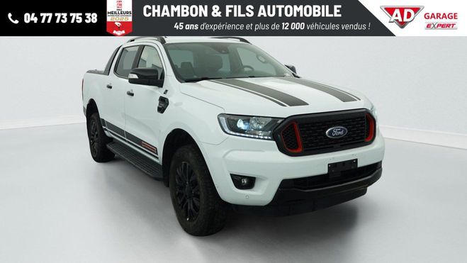 Ford Ranger Double Cabine 2.0 ECOBLUE 213 BV10 STORM Blanc de 2023