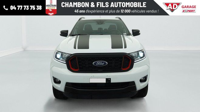 Ford Ranger Double Cabine 2.0 ECOBLUE 213 BV10 STORM Blanc de 2023