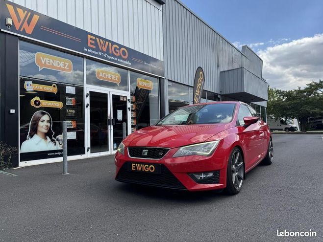 Seat Leon SC 1.8 TSI 180CH FR DSG BVA START-STOP-R Rouge de 2013