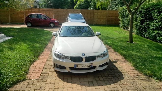 BMW Serie 4 CABRIOLET (F33) 420IA 184CH M SPORT Blanc de 2015