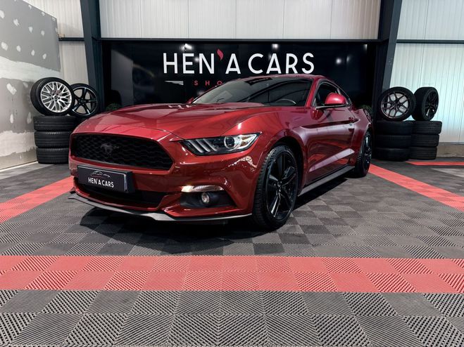 Ford Mustang (6) Fastback EcoBoost BVA6 Rouge de 2016